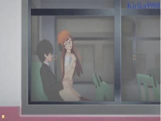 【3D】雙葉櫻和雨宮蓮在公交車上深交